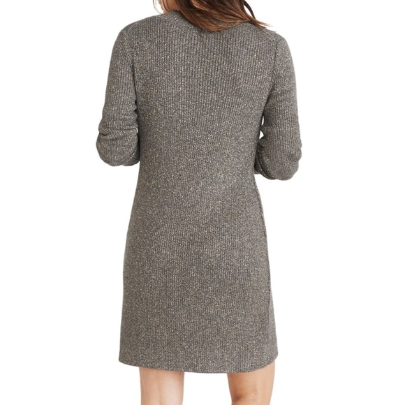 NWT Madewell Night Sparkle Mock Neck sweater Dress - Picture 3 of 6